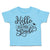 Toddler Clothes Hello Second Grade Style B Toddler Shirt Baby Clothes Cotton