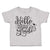 Toddler Clothes Hello Third Grade Style B Toddler Shirt Baby Clothes Cotton