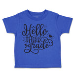 Toddler Clothes Hello Third Grade Style B Toddler Shirt Baby Clothes Cotton