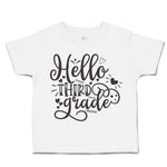 Toddler Clothes Hello Third Grade Style B Toddler Shirt Baby Clothes Cotton