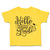 Toddler Clothes Hello Third Grade Style B Toddler Shirt Baby Clothes Cotton