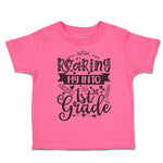 Toddler Clothes Roaring My into 1St Grade Style A Toddler Shirt Cotton