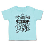 Toddler Clothes Roaring My into 2Nd Grade Style A Toddler Shirt Cotton