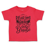 Toddler Clothes Roaring My into 2Nd Grade Style A Toddler Shirt Cotton