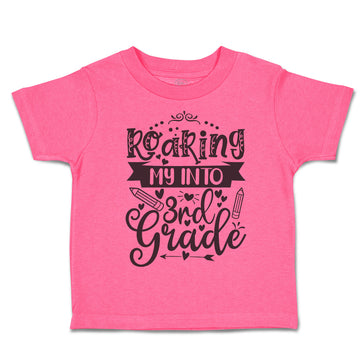 Toddler Clothes Roaring My into 3Rd Grade Style A Toddler Shirt Cotton