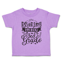 Toddler Clothes Roaring My into 3Rd Grade Style A Toddler Shirt Cotton