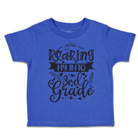 Toddler Clothes Roaring My into 3Rd Grade Style A Toddler Shirt Cotton