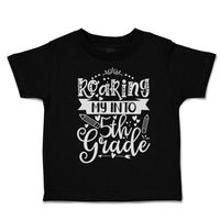 Toddler Clothes Roaring My into 5Th Grade Style A Toddler Shirt Cotton