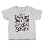 Toddler Clothes Roaring My into 5Th Grade Style A Toddler Shirt Cotton