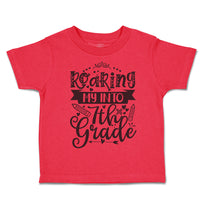 Toddler Clothes Roaring My into 7Th Grade Style A Toddler Shirt Cotton