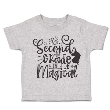 Toddler Clothes Second Grade Is Magical Toddler Shirt Baby Clothes Cotton
