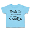 Toddler Clothes Thanks for Making Me 1 Smart Cookie Style B Toddler Shirt Cotton