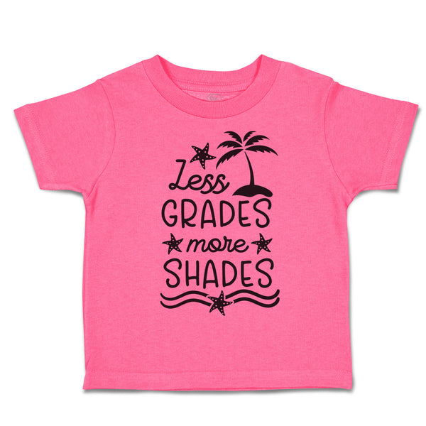 Toddler Clothes Less Grades More Shades Toddler Shirt Baby Clothes Cotton