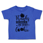 Toddler Clothes Thanks for Making Me 1 Smart Cookie Style C Toddler Shirt Cotton