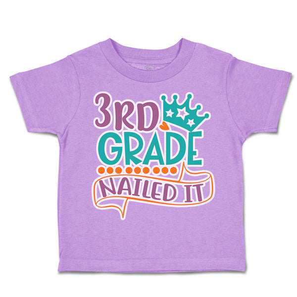 Toddler Clothes 3Rd Grade Nailed It Toddler Shirt Baby Clothes Cotton