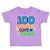 Toddler Clothes 100 Colourful Days of School Toddler Shirt Baby Clothes Cotton