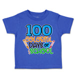 Toddler Clothes 100 Colourful Days of School Toddler Shirt Baby Clothes Cotton