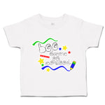 Toddler Clothes 100 Days of School Hand Language Toddler Shirt Cotton