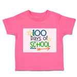 Toddler Clothes 100 Days of School Style B Toddler Shirt Baby Clothes Cotton