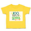Toddler Clothes 100 Days of School Style B Toddler Shirt Baby Clothes Cotton