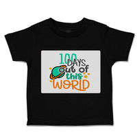 Toddler Clothes 100 Days out of This World Toddler Shirt Baby Clothes Cotton