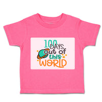 Toddler Clothes 100 Days out of This World Toddler Shirt Baby Clothes Cotton