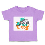 Toddler Clothes 100 Days out of This World Toddler Shirt Baby Clothes Cotton