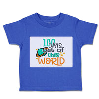 Toddler Clothes 100 Days out of This World Toddler Shirt Baby Clothes Cotton