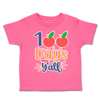 Toddler Clothes 100 Days Y'All Toddler Shirt Baby Clothes Cotton