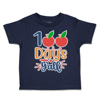 Toddler Clothes 100 Days Y'All Toddler Shirt Baby Clothes Cotton