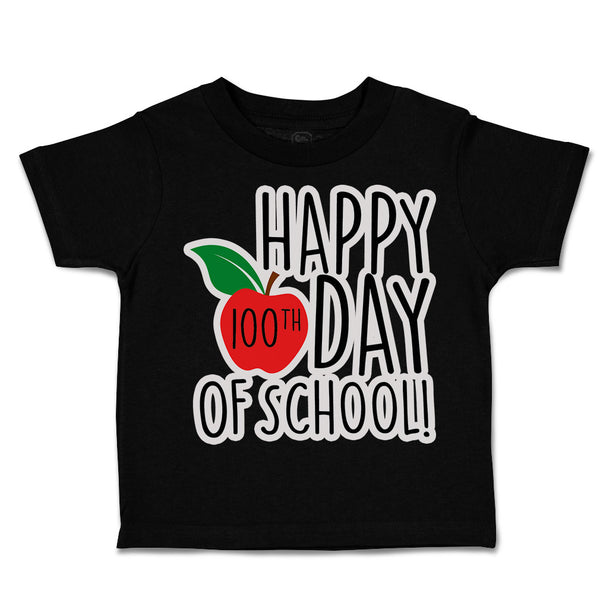 Toddler Clothes Happy 100Th Day of School Toddler Shirt Baby Clothes Cotton