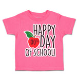 Toddler Clothes Happy 100Th Day of School Toddler Shirt Baby Clothes Cotton