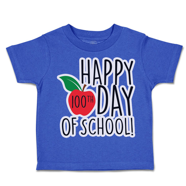 Toddler Clothes Happy 100Th Day of School Toddler Shirt Baby Clothes Cotton