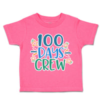 Toddler Clothes 100 Days Crew Toddler Shirt Baby Clothes Cotton