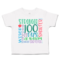 Toddler Clothes 100 Days Nailed It Toddler Shirt Baby Clothes Cotton