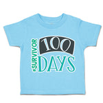 Toddler Clothes 100 Days # Survivor Toddler Shirt Baby Clothes Cotton