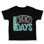 Toddler Clothes 100 Days # Survivor Toddler Shirt Baby Clothes Cotton