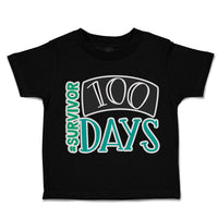 Toddler Clothes 100 Days # Survivor Toddler Shirt Baby Clothes Cotton