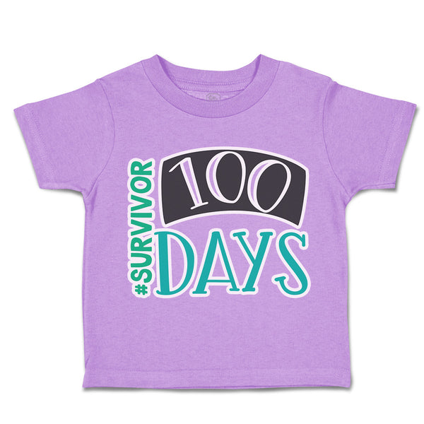 Toddler Clothes 100 Days # Survivor Toddler Shirt Baby Clothes Cotton