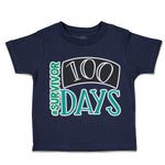 Toddler Clothes 100 Days # Survivor Toddler Shirt Baby Clothes Cotton