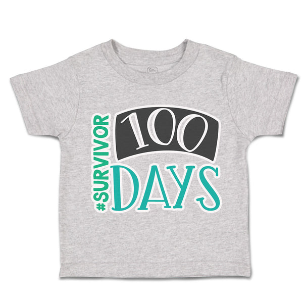 Toddler Clothes 100 Days # Survivor Toddler Shirt Baby Clothes Cotton