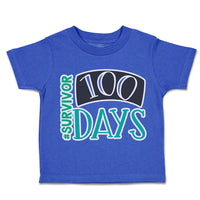 Toddler Clothes 100 Days # Survivor Toddler Shirt Baby Clothes Cotton