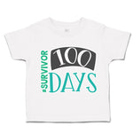 Toddler Clothes 100 Days # Survivor Toddler Shirt Baby Clothes Cotton