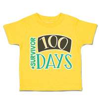 Toddler Clothes 100 Days # Survivor Toddler Shirt Baby Clothes Cotton