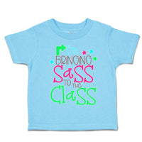 Toddler Clothes I'M Bringing Sass to The Class Toddler Shirt Baby Clothes Cotton