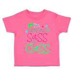 Toddler Clothes I'M Bringing Sass to The Class Toddler Shirt Baby Clothes Cotton