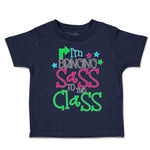 Toddler Clothes I'M Bringing Sass to The Class Toddler Shirt Baby Clothes Cotton