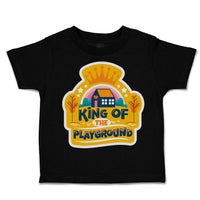 Toddler Clothes King of The Play Ground Toddler Shirt Baby Clothes Cotton