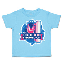 Toddler Clothes The Cool Kid Showed up Toddler Shirt Baby Clothes Cotton