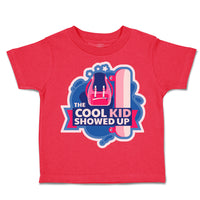 Toddler Clothes The Cool Kid Showed up Toddler Shirt Baby Clothes Cotton